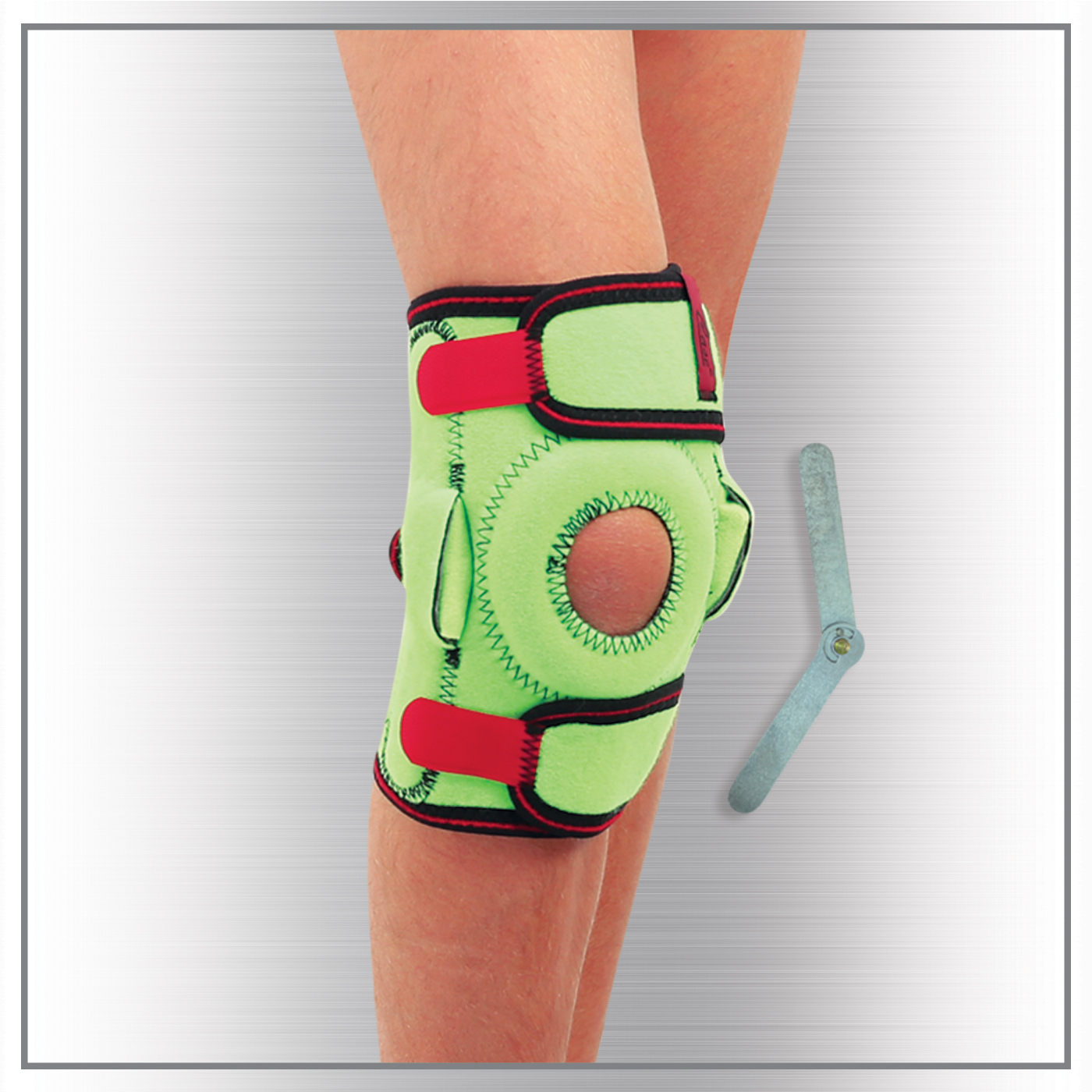 Steel-Jointed Knee Bandage JB2111